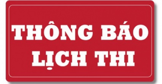 Lịch thi học kỳ II, năm học 2019-2020